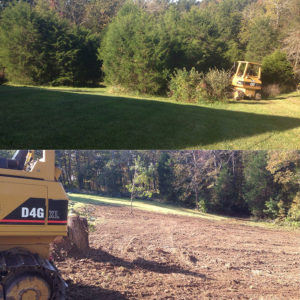 Land Clearing Before and After